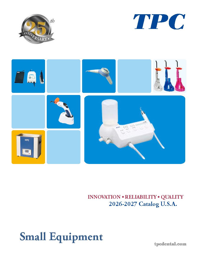Small Equipment catalog cover
