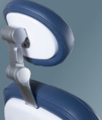 Double articulating headrest
