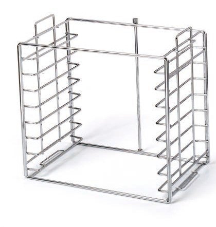 Plastic Set Up Trays & Stainless Steel Tray Rack